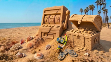 Sandcastle Slot Machine